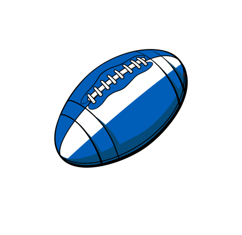 Scotland Rugby Ball T-Shirt (Navy)